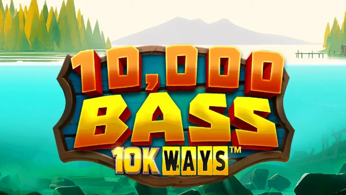 Interface do jogo de slot 10,000 Big Bass 10K Ways